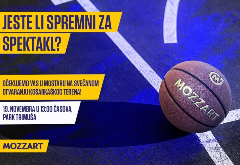 Kompanija Mozzart otvara košarkaški teren u Mostaru